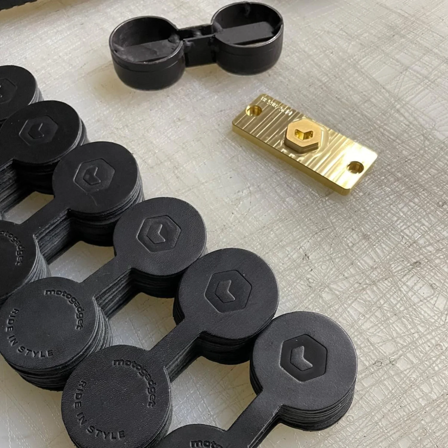 Schlüsselanhänger aus Leder passend für mo.lock NFC - Image 3